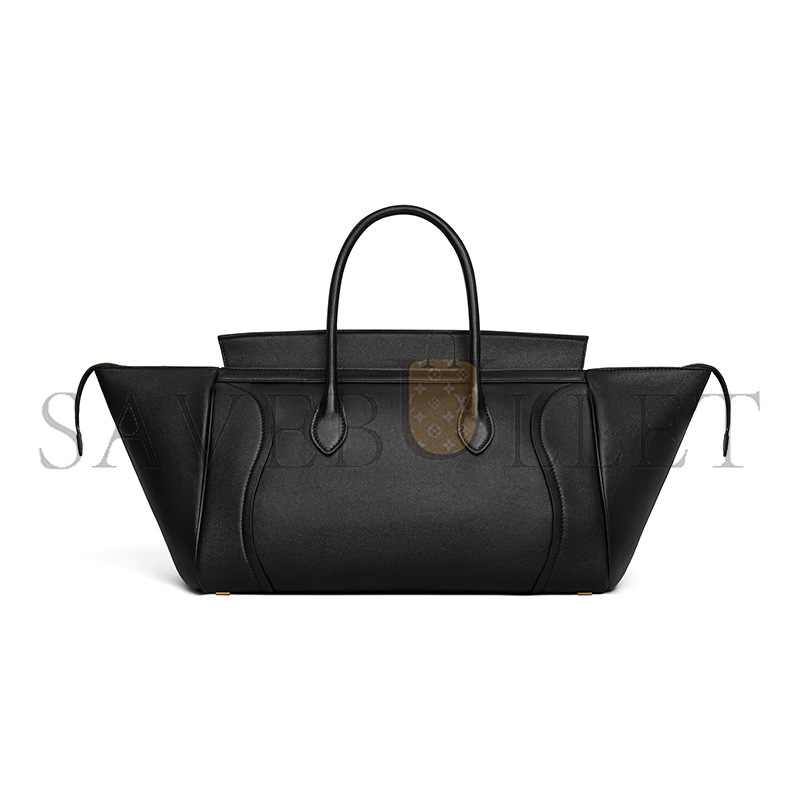 ce1i*e medium new lU*gage in s*pple shiny lambskin l100e3gw2.38no (36*22*16cm)